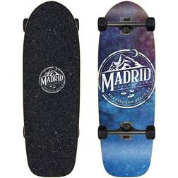 Madrid Cruiser Skateboard Complete (Galaxy) Blue/Purple