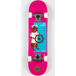 Enjoi The Captain 7.25" Complete Skateboard" Pink One Size