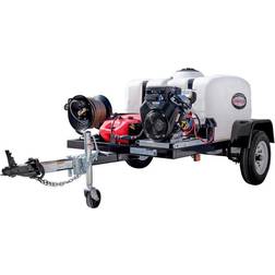 Simpson Cold Water Professional Gas Pressure Washer Trailer 4200 PSI 49 State Certified