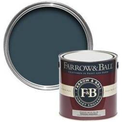 Farrow & Ball and Modern Eggshell Hague Metal Paint, Wood Paint Blue