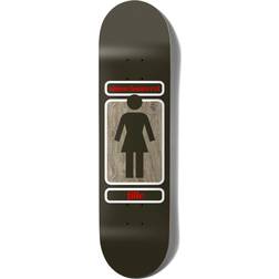 Girl 93 Til W41 Simon Bannerot Skateboard Deck Brown