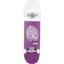 Aloiki Leaf Komplet Skateboard Purple 8"