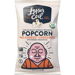 LesserEvil Organic Popcorn No Cheese Cheesiness 230g 1pack