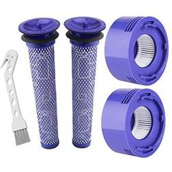 Lemige 2 Pre-Filters 2 Compatible with Dyson V7, V8 Animal Absolute Vacuum, Compare to Part 965661-01 967478-01