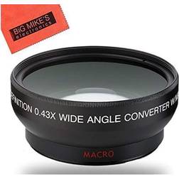 40.5mm wide angle lens for sony alpha a5000, a5100, a6000, a6300, a6500, nex-5tl, nex-6