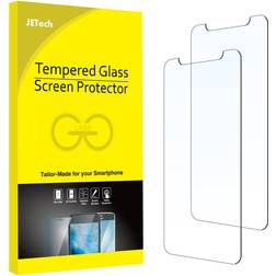 JeTech Tempered Glass Screen Protector for iPhone X/XS/11 Pro 3-Pack