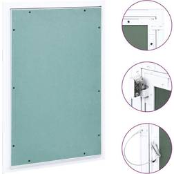 vidaXL Access Panel with Aluminium Frame and Plasterboard 300x600 mm Hatch