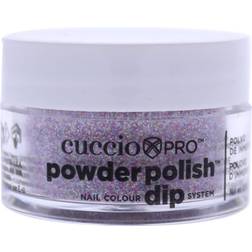 Cuccio Pro Powder Polish Nail Colour Dip System - Deep Purple Glitter