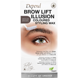 Depend Perfect Eye Brow Illusion Wax Medium Brown