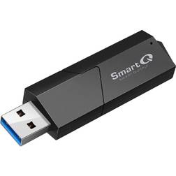 SmartQ C307 USB 3.0 Portable Card Reader for SD SDHC SDXC MicroSD MicroSDHC MicroSDXC with Advanced All-in-One Design