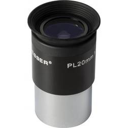 Bresser teleskop Okular PL 20 mm okular 31,7 mm/1,25 tum