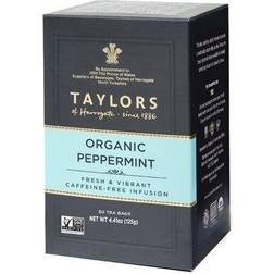 Taylors Of Harrogate Organic Herbal Tea Caffeine Free Peppermint 50 Tea