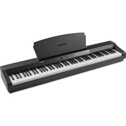 Alesis Recital Grand 88 Key Digital Piano with Full Size Graded Hammer Action Weighted Keys, Multi-Sampled Sounds, Speakers, FX and 128 Polyphony