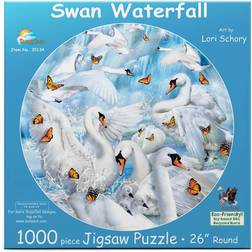 Sunsout Swan Waterfall 1000 Pieces