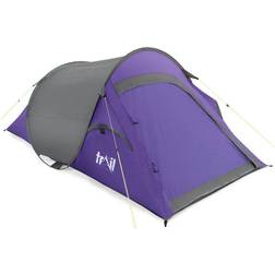 (Purple) Trail Two-Person Pop-Up Tent Festival Tent