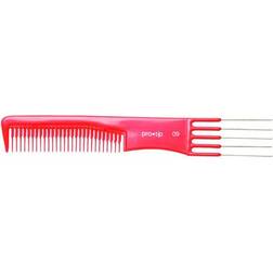 Pro Tip Hairdressing Lifter Comb with 5 Metal Pins PTC09