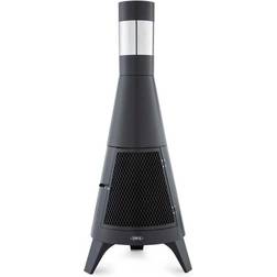Tower Apollo Outdoor Wood Burner Chimnea Patio Heater BBQ Grill Fire Pit Garden