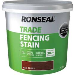 Ronseal Cedar Trade Fencing Stain - Forest Red, Green
