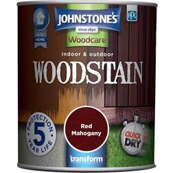 Johnstones Woodcare Indoor Woodstain Paint - 750ml Red 0.75L