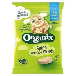 Organix Apple Rice Cake Clouds 40g