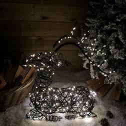 62cm LED Sitting Reindeer Christmas Lamp