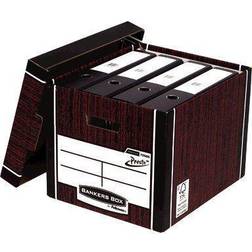 Bankers Box Premium Presto Archive Boxes Woodgrain Pack