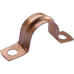 Stax Oracstar Saddle Pipe Clips Copper 15mm (Pack 8)
