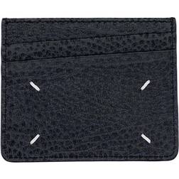 Maison Margiela Leather Five Slot Card Wallet Uni Black