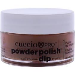 Cuccio Pro Powder Polish Nail Colour Dip System - Rich Brown