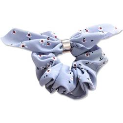 Everneed Bow Scrunchies - Baltic Blue