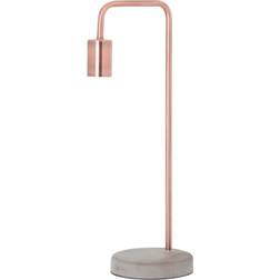 Copper Industrial Lamp With Spotlight
