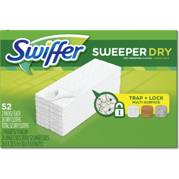 Swiffer Dry Sweeping Microfiber Pads, Unscented, 52/PacK 2728764