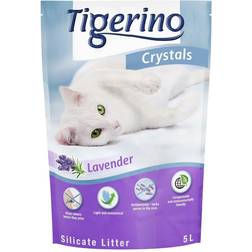 Tigerino 5 l Crystals Lavendel Kattegrus