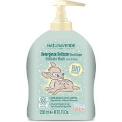 Disney Naturaverde Baby Delicate Wash Gentle Soap for Face and Body for Children from Birth 200 ml
