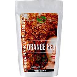 Orange Henna Hair Dye Color - 1 Pack The Henna