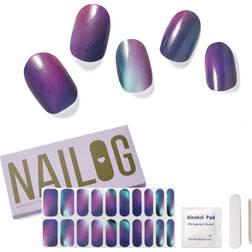 Nailog Nail Art Wrap Kit Aurora 26-pack