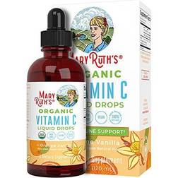 MaryRuth Organics Vitamin C Supplement for Women USDA Vitamin C Liquid Drops Vitamin
