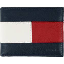 Tommy Hilfiger Men's Leather Orson RFID Bifold Wallet with Removable