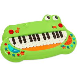 Battat Crocodile Piano Musical Toy, Multicolor