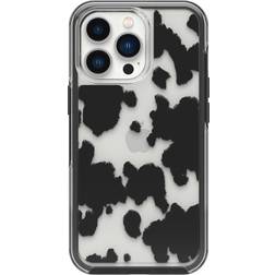 OtterBox iPhone 13 Pro Symmetry Series Clear Case Cow Print