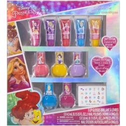 Disney Princess Cosmetic Set with lip gloss nail polish and nail stickers