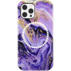 Case-Mate LuMee Halo Light Up Selfie Case for Apple iPhone 12 Pro Max Purple Marble