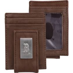 Eagles Wings Boston Red Sox Leather Front Pocket