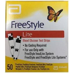 Abbott FreeStyle Lite 50 Blood Glucose Test Strips