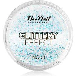 NeoNail Glittery Effect No. 01 Skimrande puder naglar 2