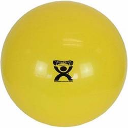CanDo Inflatable Exercise Ball, Yellow, 45 cm (18"
