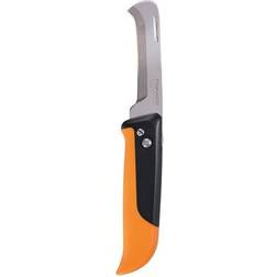 Orange/Black Folding Produce Harvesting Knife