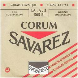 Savarez 505R Corum A5 løs spansk guitar-streng, rød