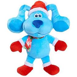 Just Play Blue's Clues & You! Holiday Blue, 15-Inch Large Plush, Stuffed Animal, Blue Dog