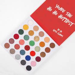 BH Cosmetics Miss Claus The Lit List 30 Color Eyeshadow Palette